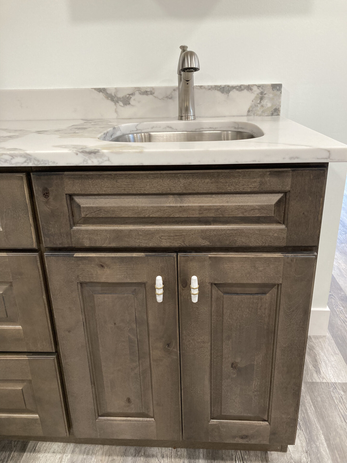 Cabinet under a sink