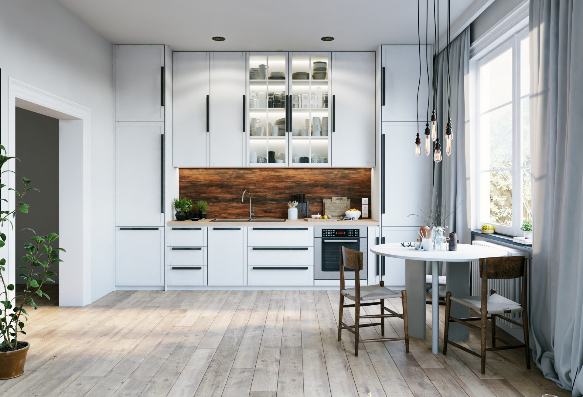 A beautiful kitchen